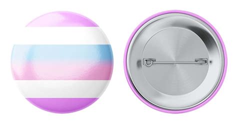 bigender pin|bigender buttons for sale.